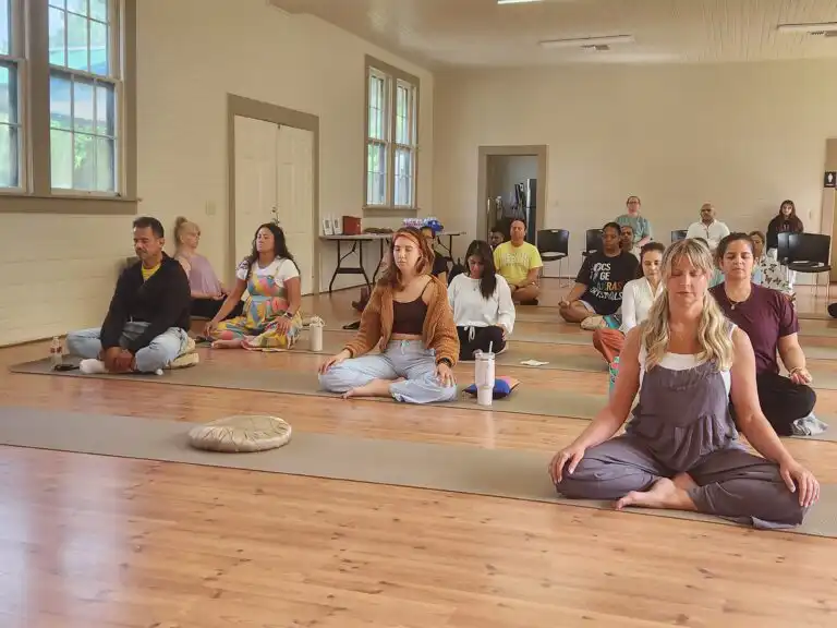 Past retreat meditation session